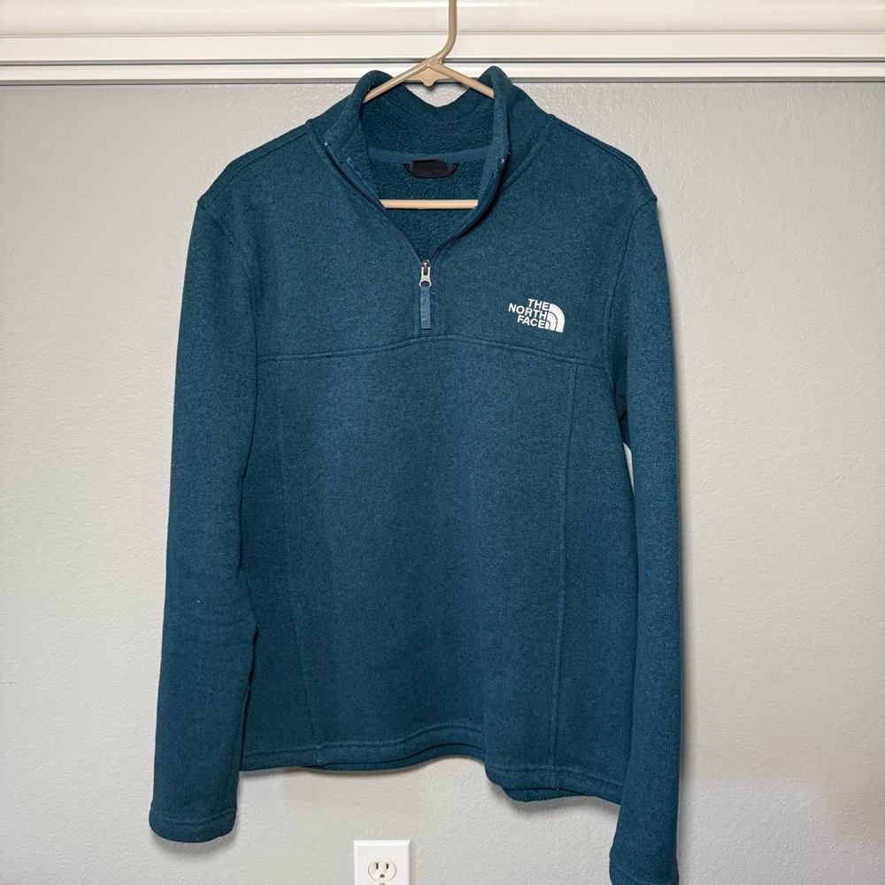The North Face Blue Fleece Jacket - Picture 2 of 5